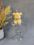 Pearl Bear Candle
