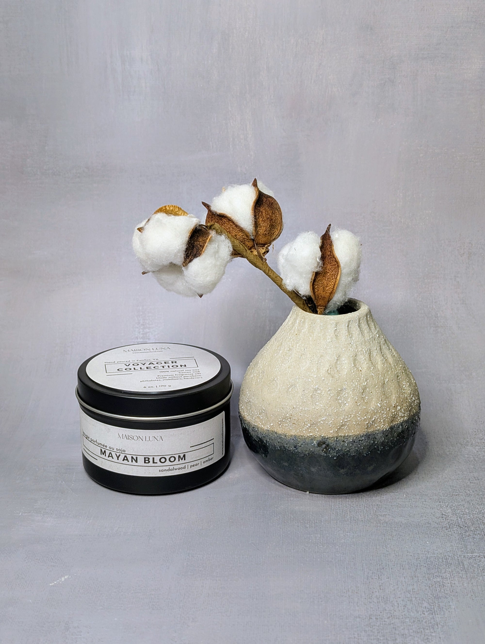 handmade soy candle tin can