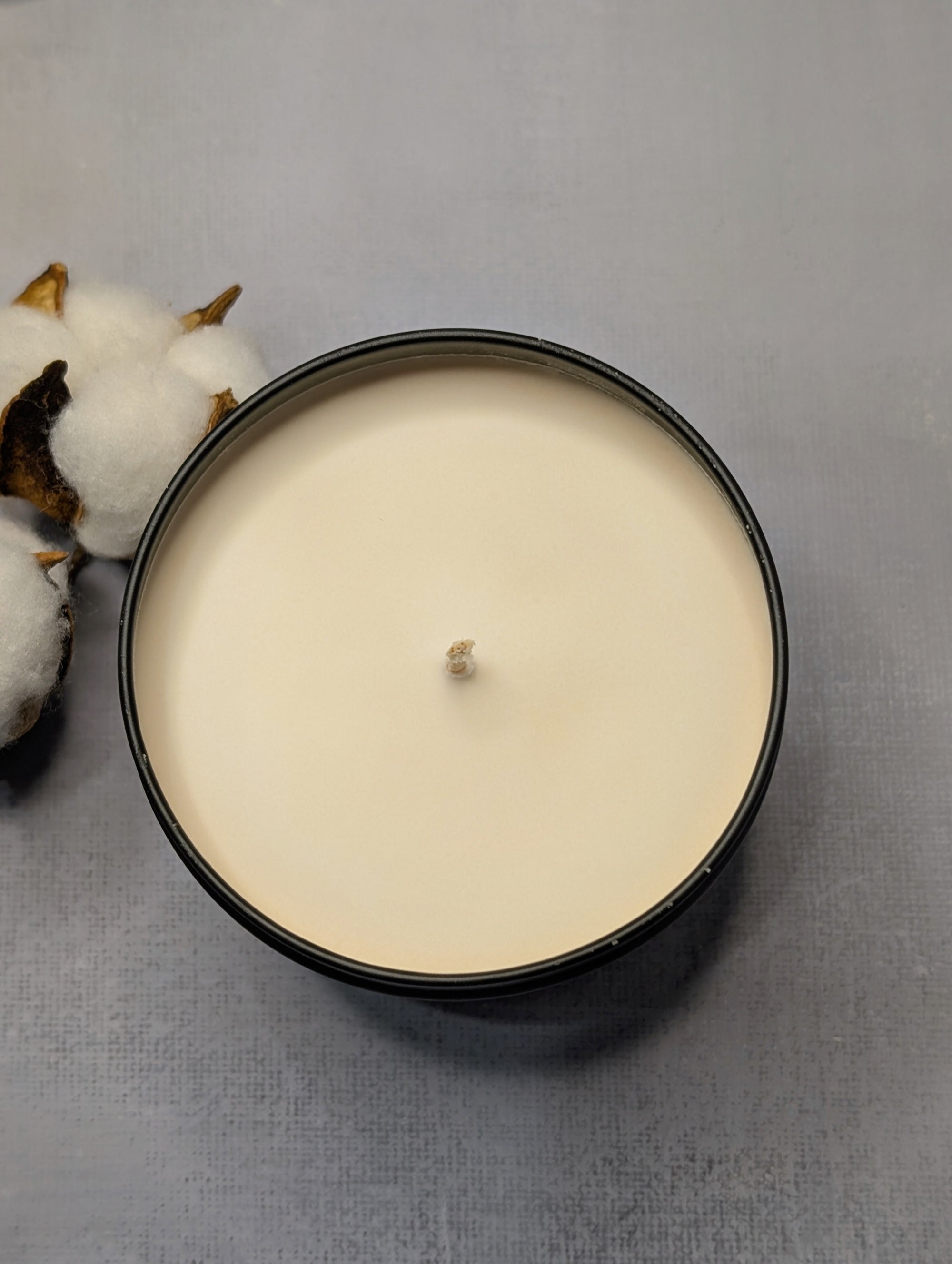 handmade soy candle tin can