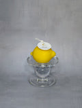 handmade lemon candle