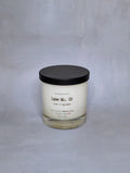 handmade soy candle whiskey glass