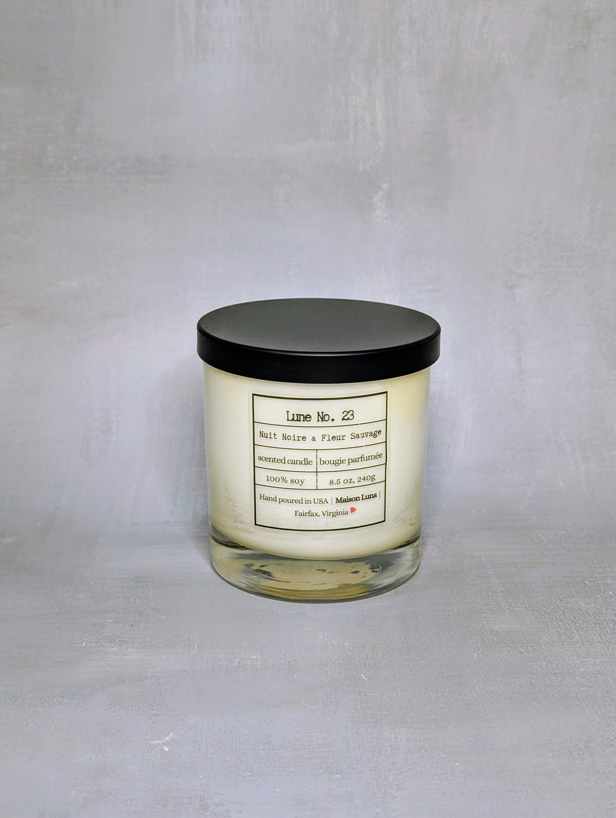 handmade soy candle whiskey jar