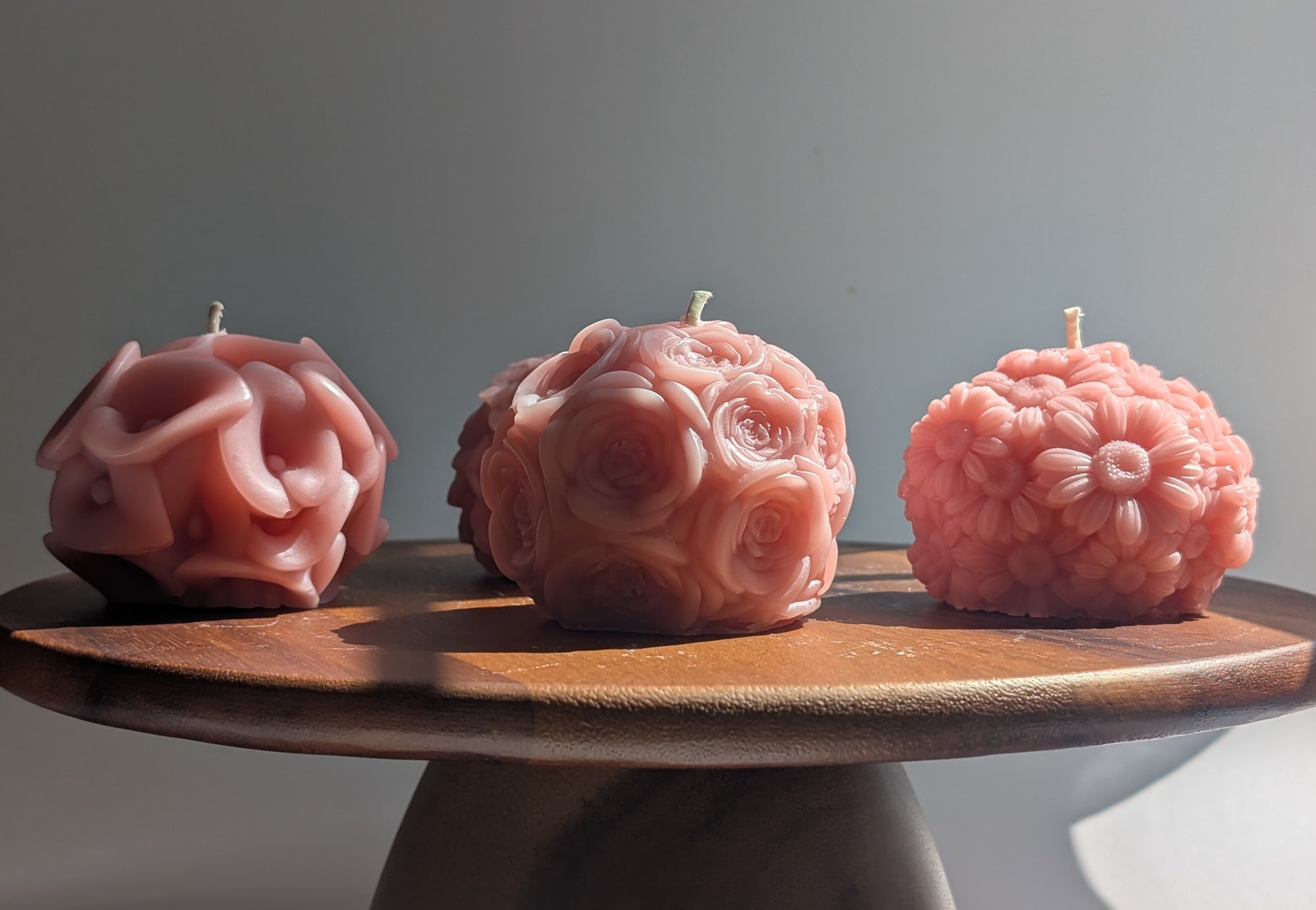 Rose Ball Candle