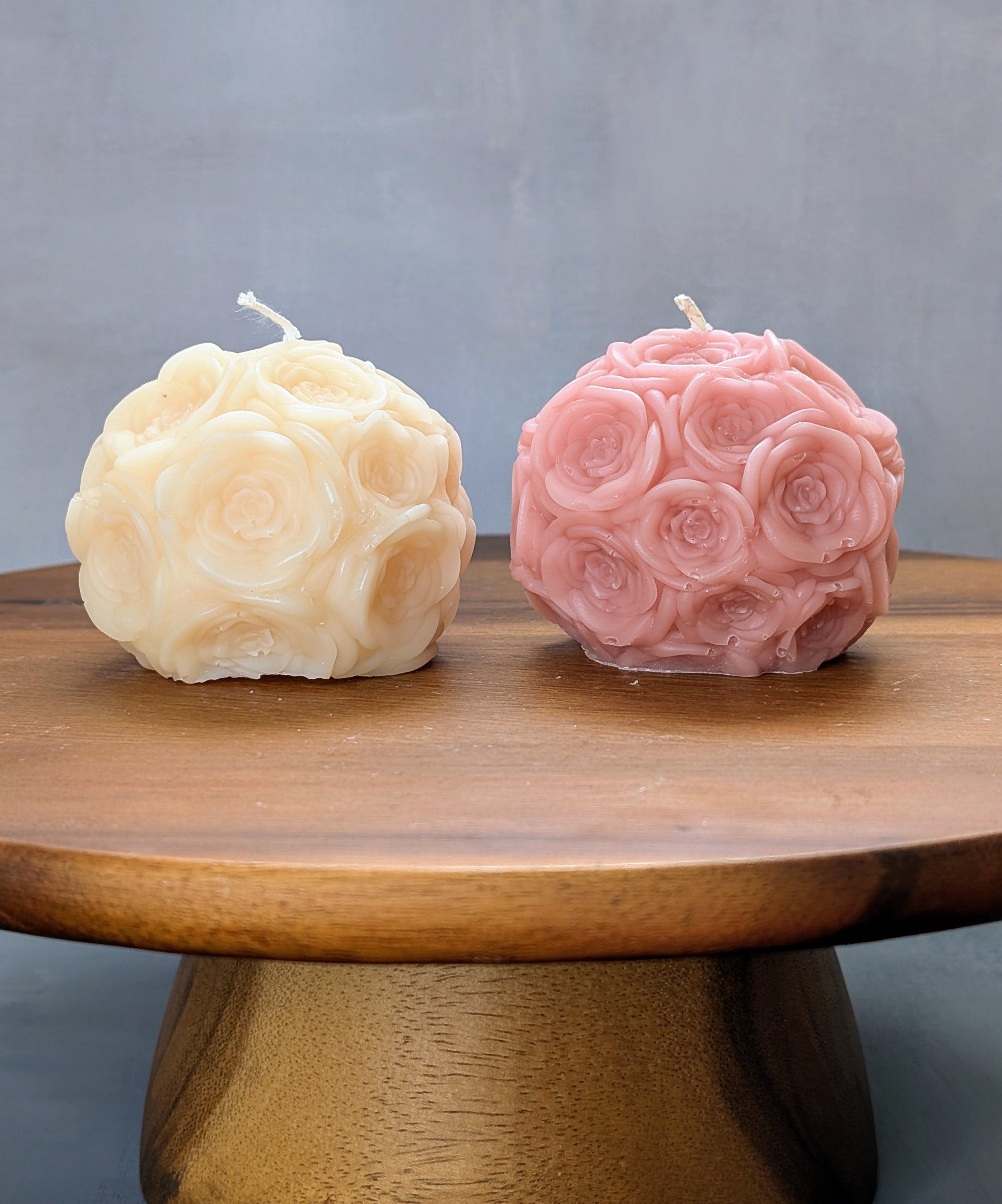Rose Ball Candle