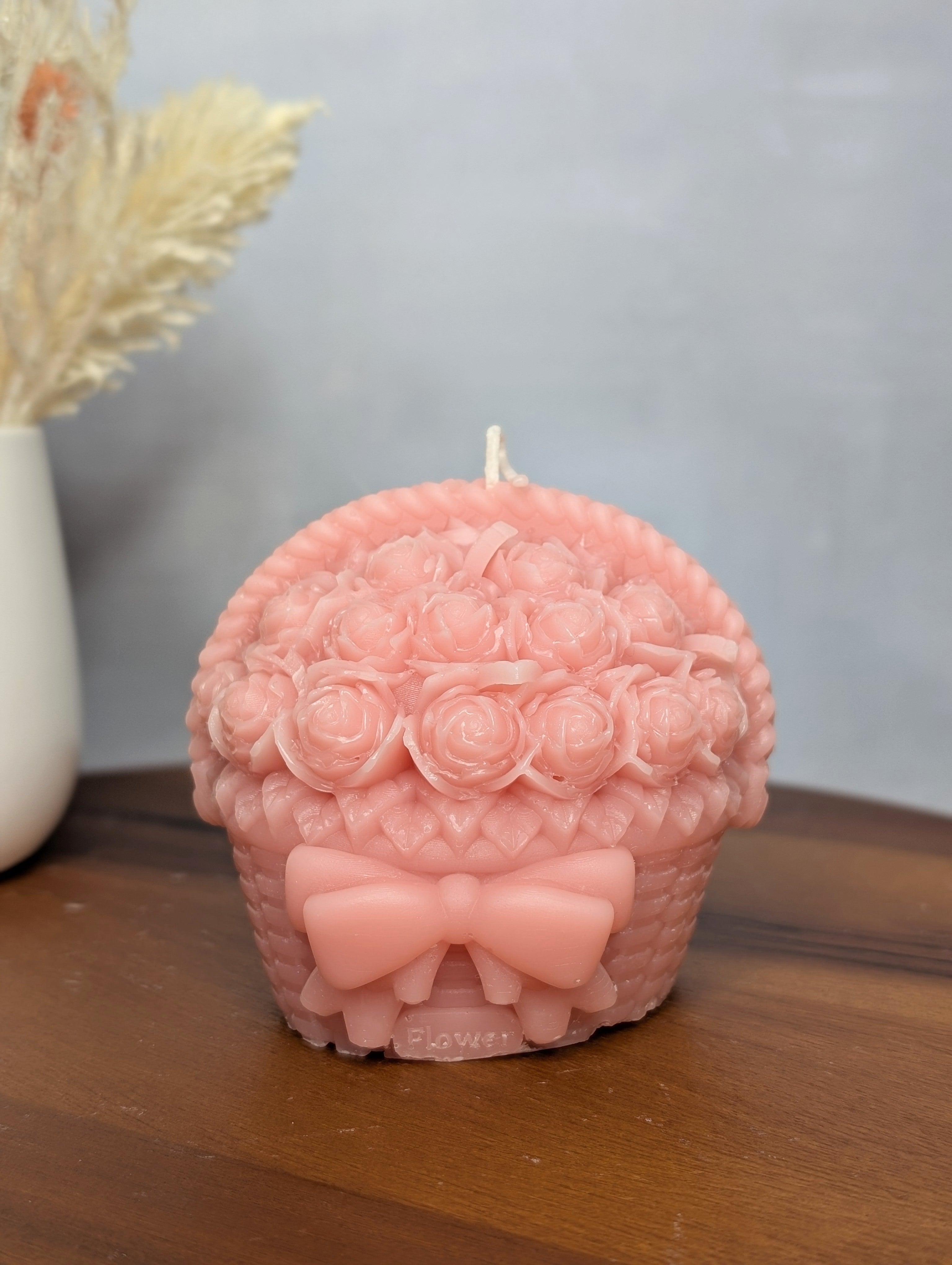 Flower Basket Candle