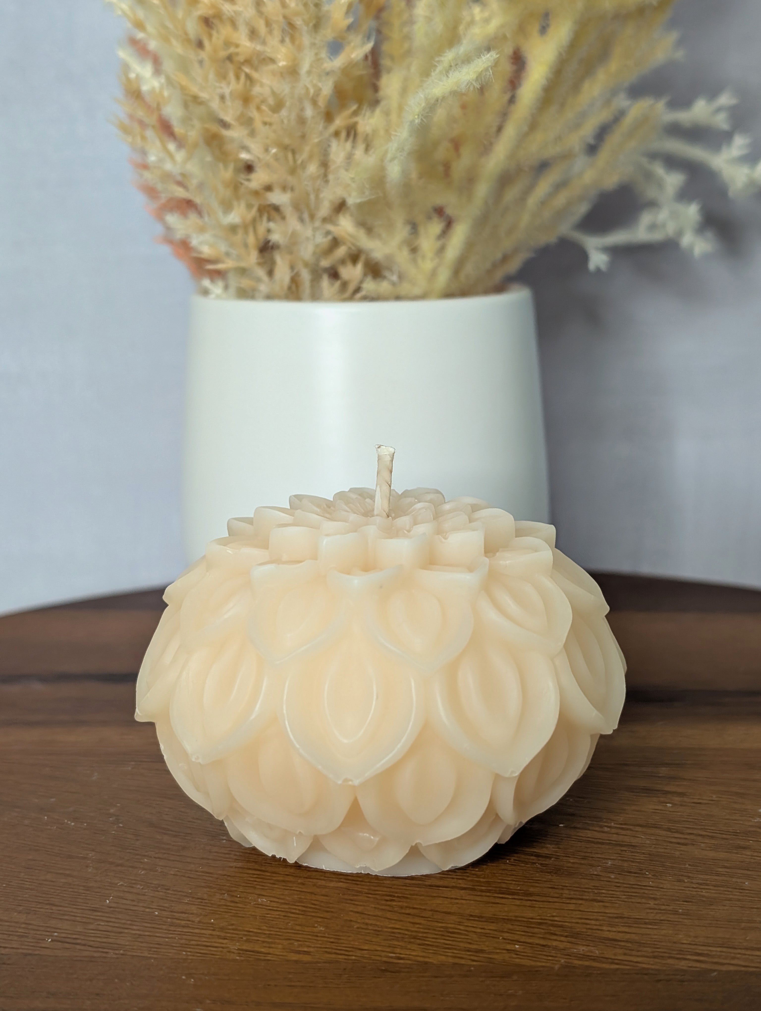 Lotus Ball Candle