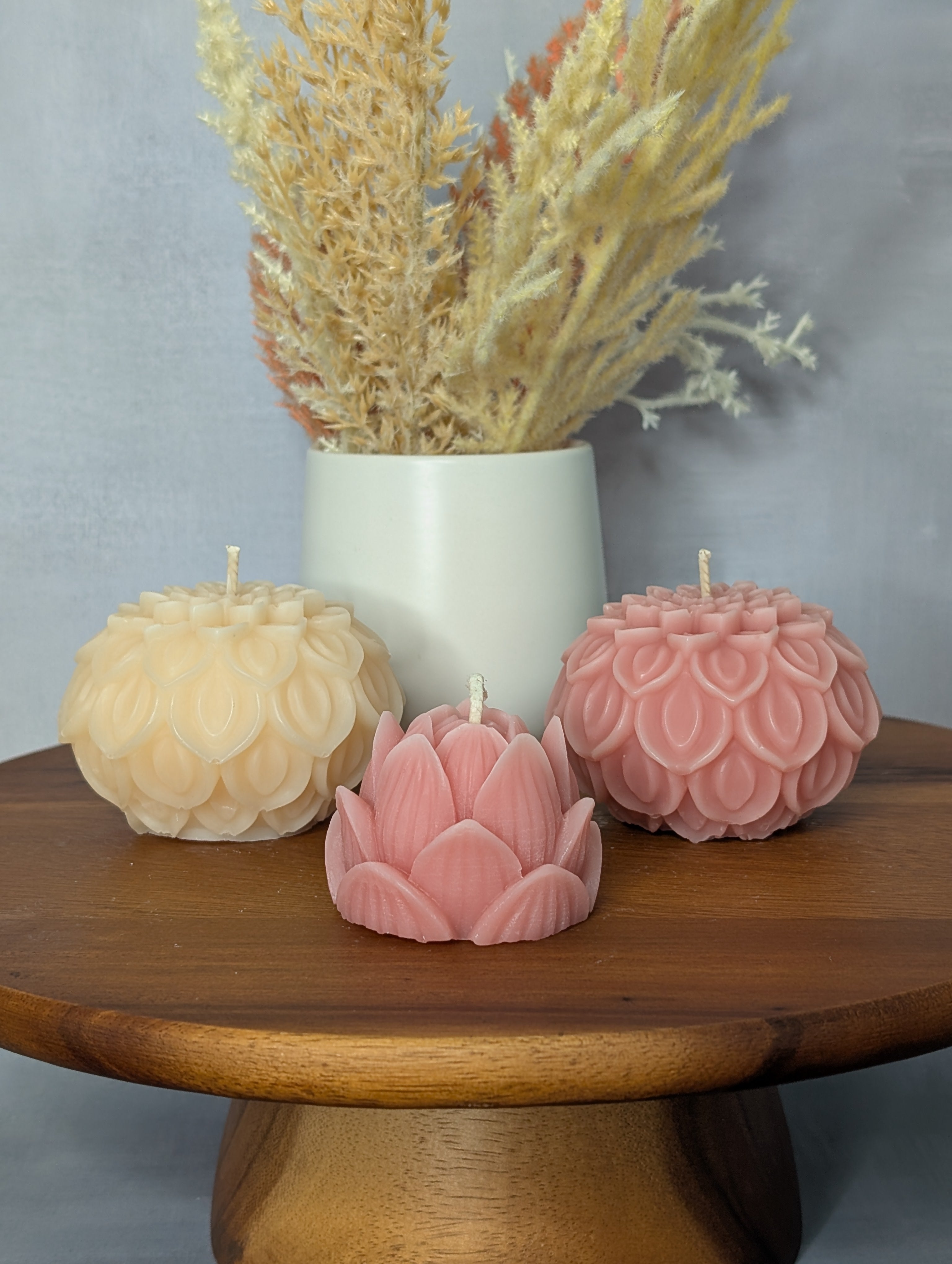 Lotus Ball Candle
