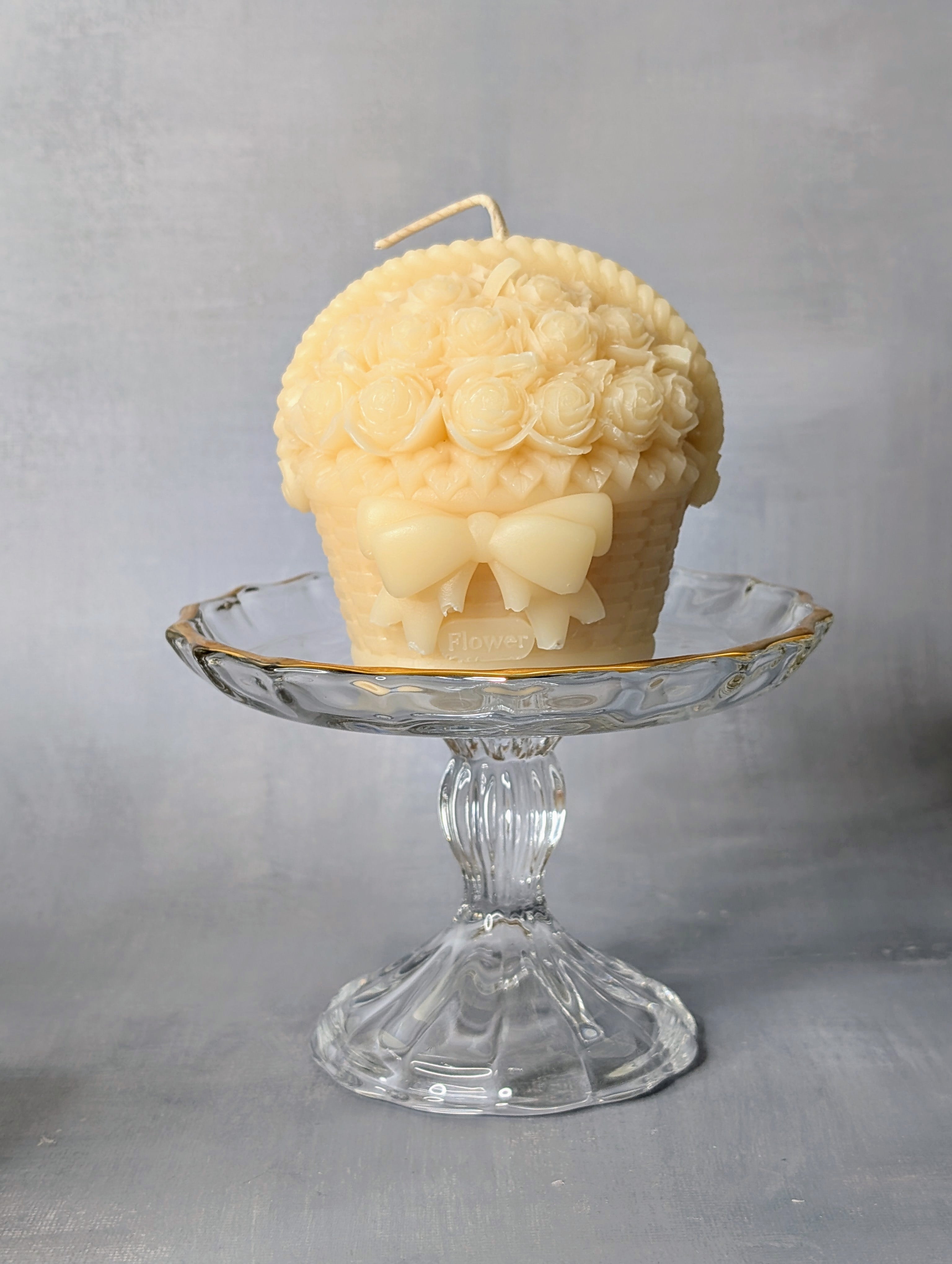 Flower Basket Candle