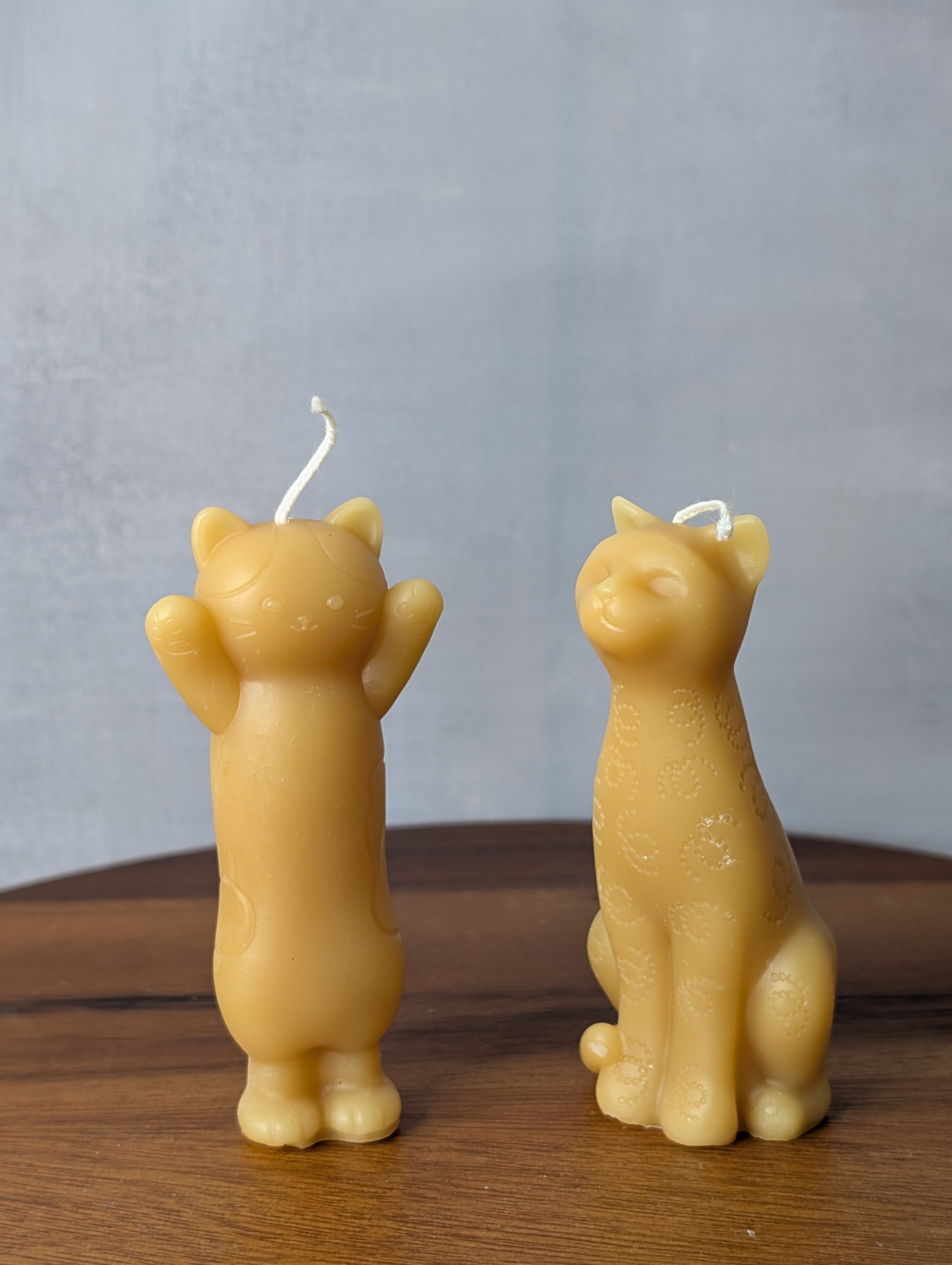 Playful Cat Candles