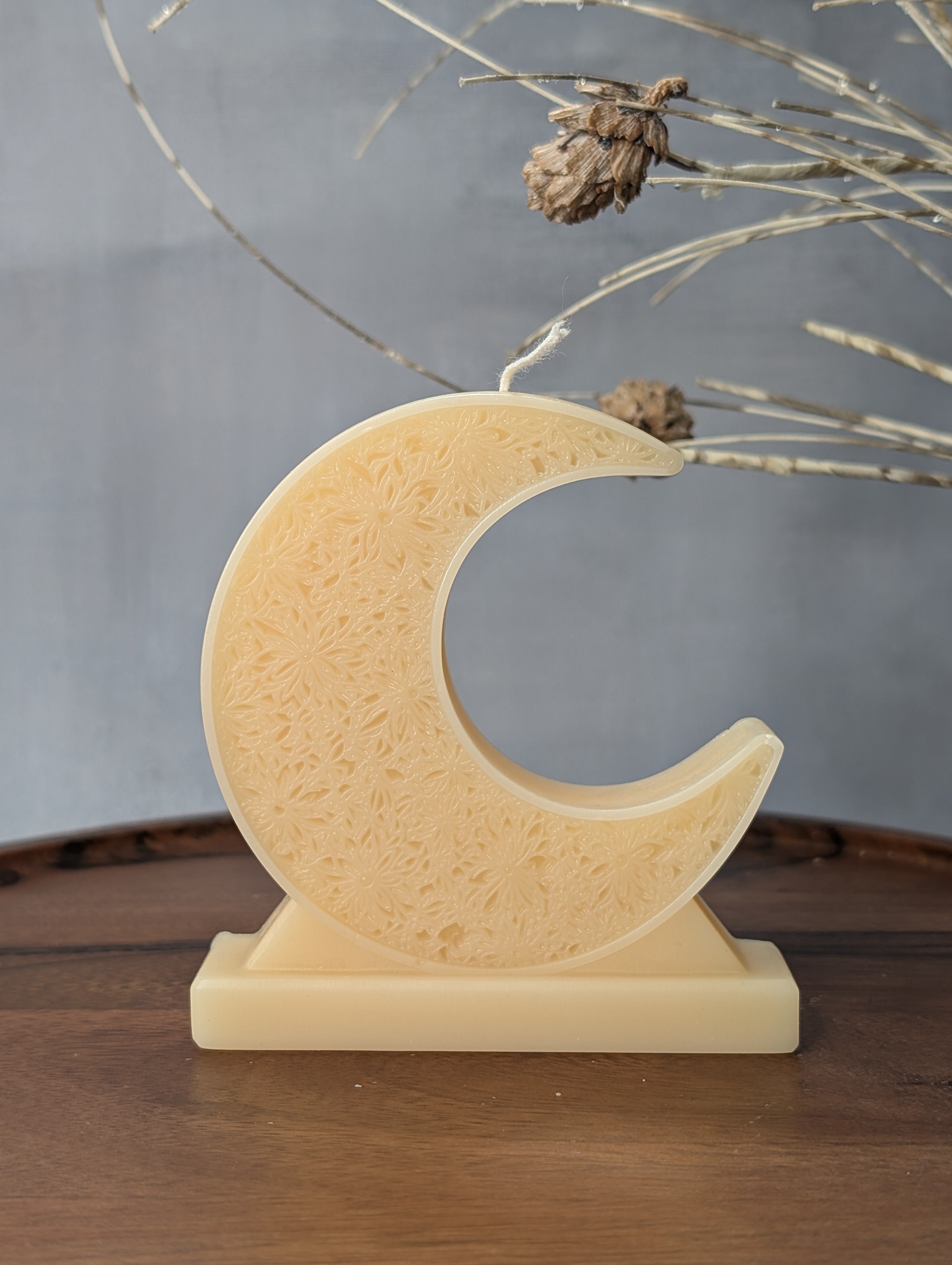 Crescent Moon Candle