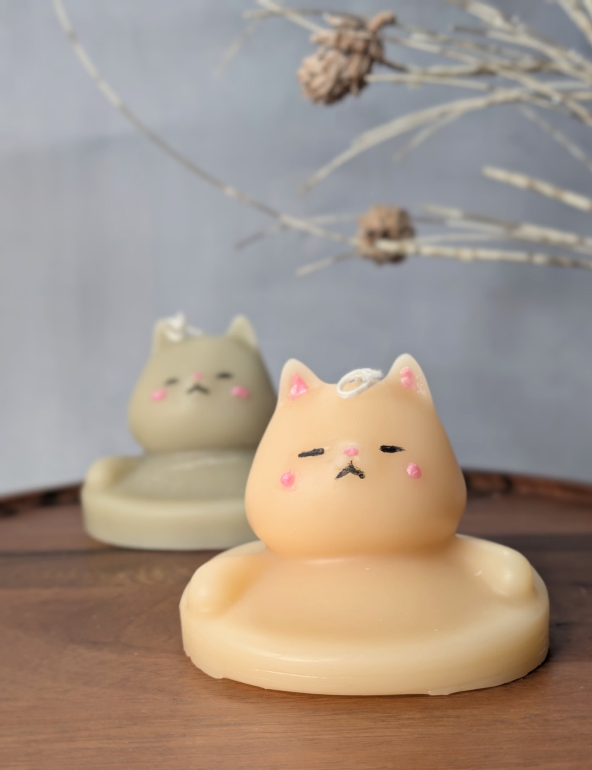 Hot Tub Cat Candle