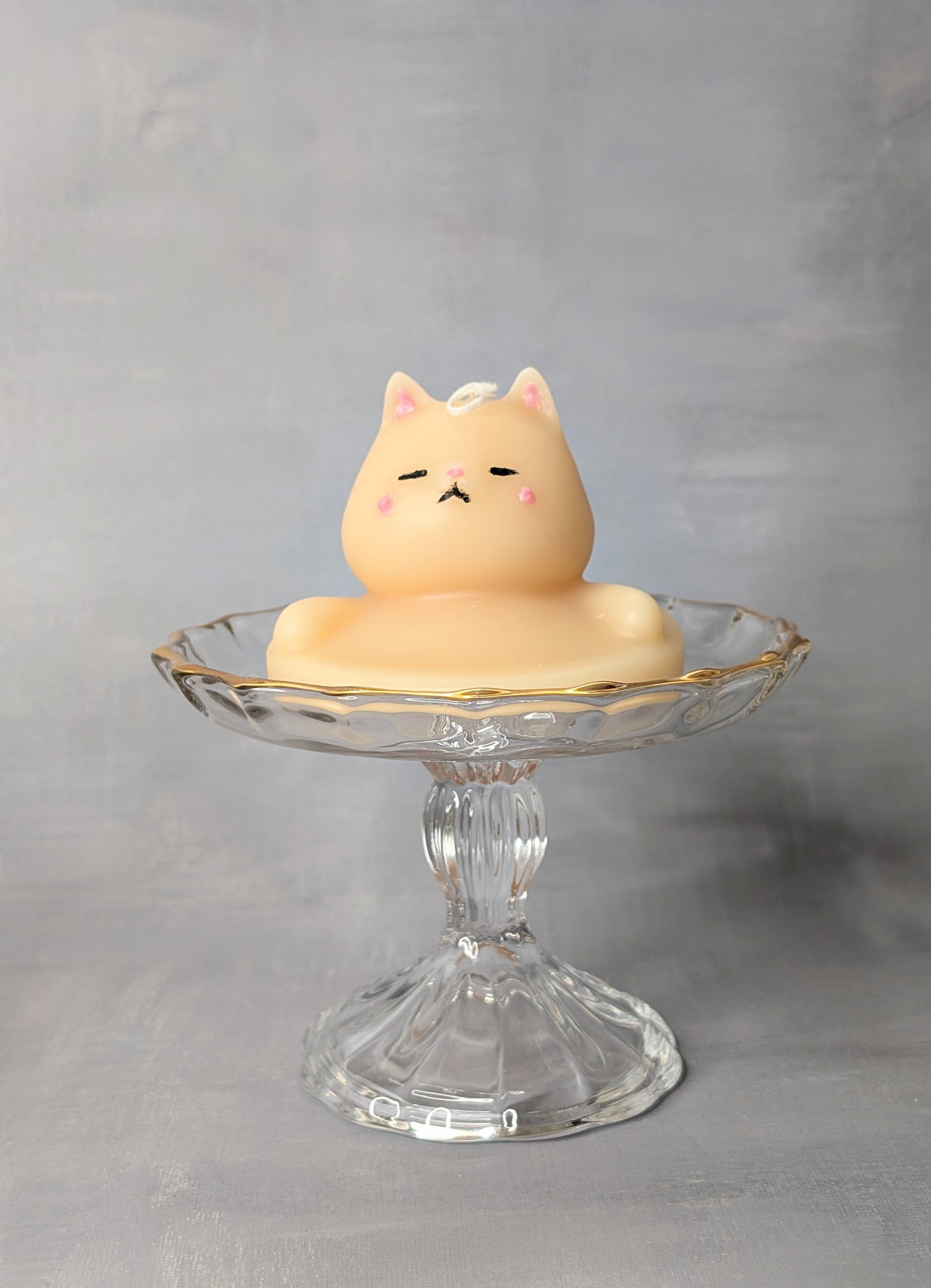 Hot Tub Cat Candle